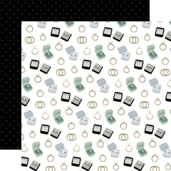 Wedding Bells - Echo Park - Double-Sided Cardstock 12"X12" - Deeply Devoted