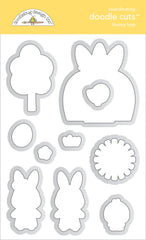 Bunny Hop - Doodlebug - Die Set - Bunny Hop (4483)
