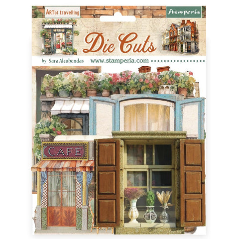 Art of Travelling - Stamperia - Die Cuts (9761)