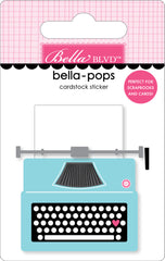 Let's Scrapbook - Bella Blvd - Bella-pops 3D Cardstock Sticker - Documented