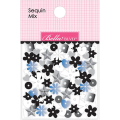 Cap & Gown - Bella Blvd - Sequin Mix - Domino