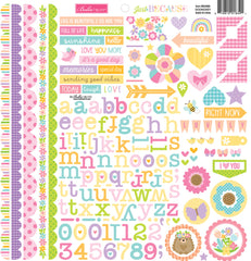Just Because - Bella Blvd - 12"x12" Cardstock Stickers - Doohickey