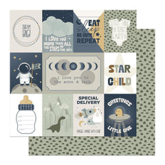 To The Moon And Back - PhotoPlay - Double-Sided Cardstock 12"x12" - Dream Big