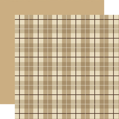 Tartan No. 3 - Carta Bella - 12"x12" Patterned Paper - Durham Plaid