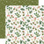 Christmas Joy - Echo Park - Double-Sided Cardstock 12"X12" - Holiday Greenery (8028)