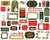 Christmas Joy - Echo Park - Ephemera - Frames & Tags (9926)