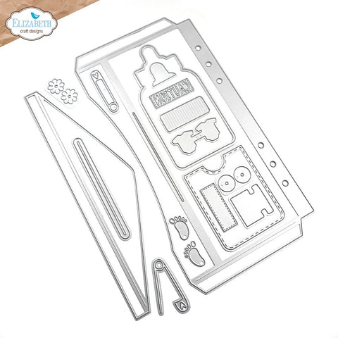 Elizabeth Craft Designs - Die Set - Large Envelope Pocket (9380)