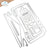 Elizabeth Craft Designs - Die Set - Large Envelope Pocket (9380)