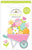 Bunny Hop - Doodlebug - Doodle-pops 3D Cardstock Sticker - Easter'S On Its Way (4360)