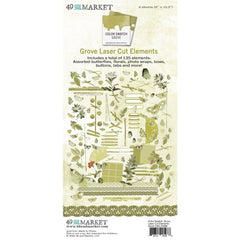 Color Swatch: Grove - 49 & Market - Laser Cut Outs - Elements
