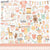Our Baby (Girl) - Echo Park - Cardstock Stickers 12"X12" - Elements