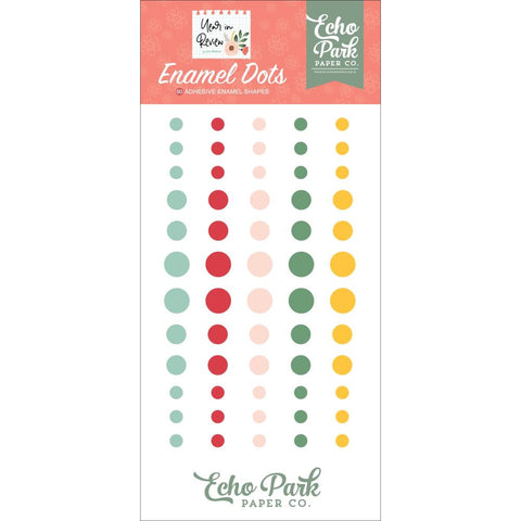 Year In Review - Echo Park - Enamel Dots