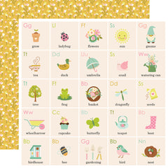 Tea Garden - Simple Stories - 12"x12" Patterned Paper - Enjoy Life