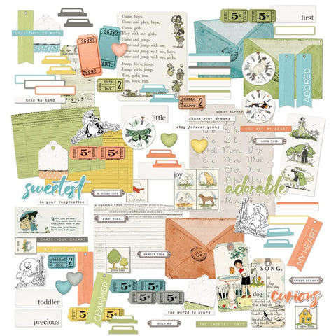49 & Market - Toddler Time - Ephemera Bits (0204)