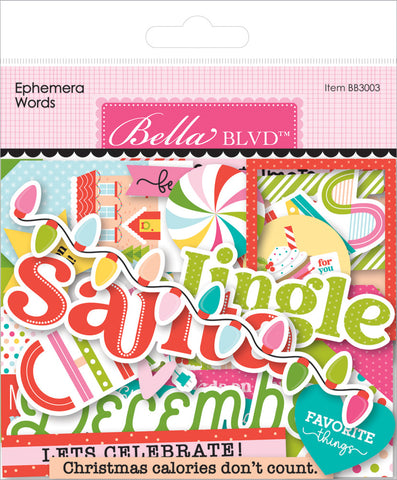Merry Mingle - Bella Blvd - Ephemera - Words