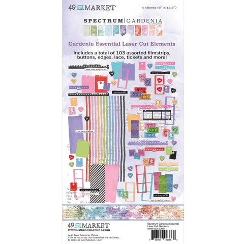 Spectrum Gardenia - 49 & Market - Laser Cut Outs - Essential (3664)