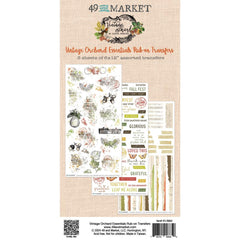 Vintage Orchard - 49 & Market - Rub-On Transfer Set (8850)