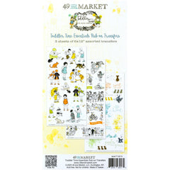 49 & Market - Toddler Time - Rub-On Transfer Set - Essentials (0174)
