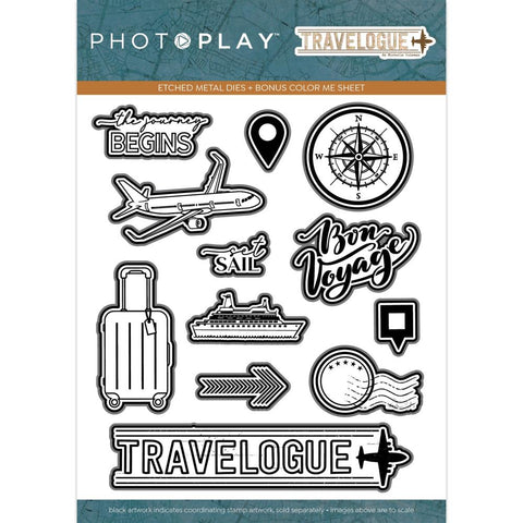 Travelogue - PhotoPlay - Etched Die