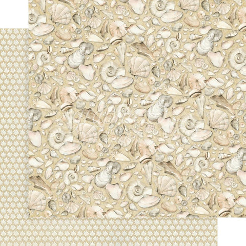 The Beach Is Calling  - Graphic 45 - Double-Sided Cardstock 12"X12" - Every Seashell Has A Story