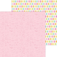 Bunny Hop - Doodlebug - Double-Sided Cardstock 12"X12" - Everything Easter