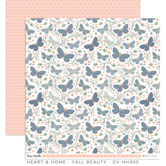 Heart & Home - Cocoa Vanilla Studios - 12"x12" Double Sided Patterned Paper - Fall Beauty