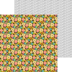 Farmhouse - Doodlebug Designs - Double-Sided Cardstock 12"X12" - Fall Bouquet
