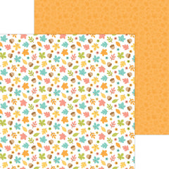 Farmhouse - Doodlebug Designs - Double-Sided Cardstock 12"X12" - Fall Floral