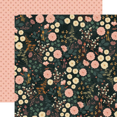 Family - Echo Park - Double-Sided Cardstock 12"X12" - Family Floral