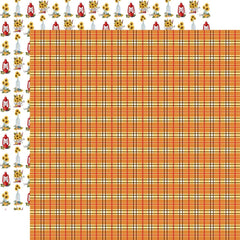 Fall Fun - Carta Bella - Double-Sided Cardstock 12"x12" - Flannel Warmth
