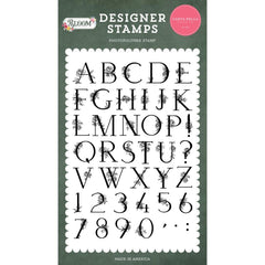 Bloom - Carta Bella - Clear Stamps - Floral Alphabet