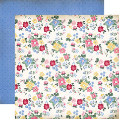 Bloom - Carta Bella - Double-Sided Cardstock 12"X12" - Floral Days