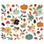 Cider & Donuts - Simple Stories - Bits & Pieces - Floral (2722)