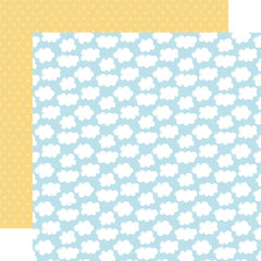 Sunny Days Ahead - Echo Park - Double-Sided Cardstock 12"X12" - Fluffy Clouds