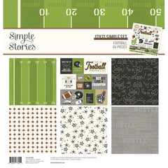Football- Simple Stories - Simple Sets 12"x12" Collection Pack