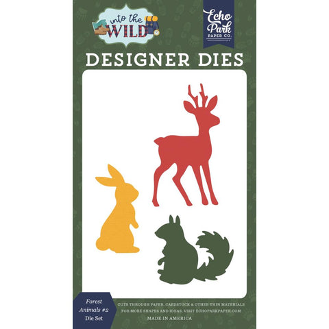 Into The Wild - Echo Park - Die Set - Forest Animals #2
