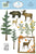 Elizabeth Craft Designs - Die - Forest Friends & Frame (7034)