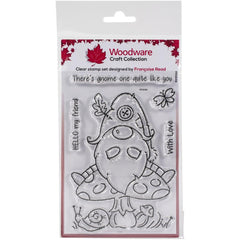 Woodware - Creative Expressions - Clear Stamps 4"X6" - Forest Gnome (2558)