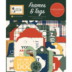 Best In Show - Carta Bella - Ephemera - Frames & Tags