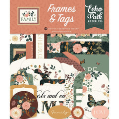 Family - Echo Park - Ephemera - Frames & Tags