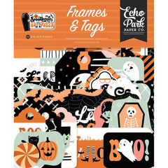 Spooktacular Halloween - Echo Park - Cardstock Ephemera - Frames & Tags