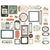 Family - Echo Park - Ephemera - Frames & Tags