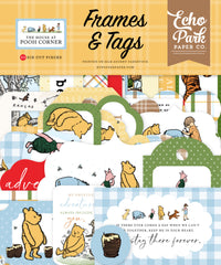 The House at Pooh Corner - Echo Park - Ephemera - Frames & Tags