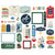 Back To School - Carta Bella - Ephemera - Frames & Tags