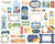 My Little Boy - Echo Park - Cardstock Ephemera 33/Pkg - Frames & Tags