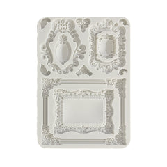 Brocante Antiques - Stamperia - A5 Silicone Mould - Frames (2397)