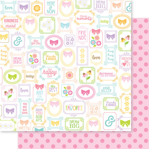 Just Because - Bella Blvd - 12"x12" Double-sided Patterned Paper - Frameworthy