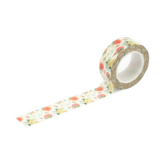 Here Comes Spring - Carta Bella - Washi Tape 30' - Fresh Market Flowers