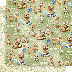 Hip Hip Hooray - Graphic45 - Double-Sided Cardstock 12"X12" - Friends Forever