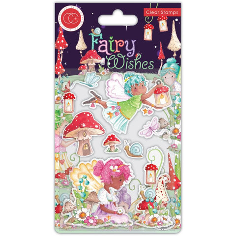 Fairy Wishes - Craft Consortium - Clear Stamps - Friends (1444)